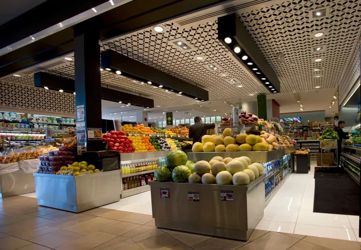 My experience with the first project implementing supermarket decorations - Decorations and interior design
