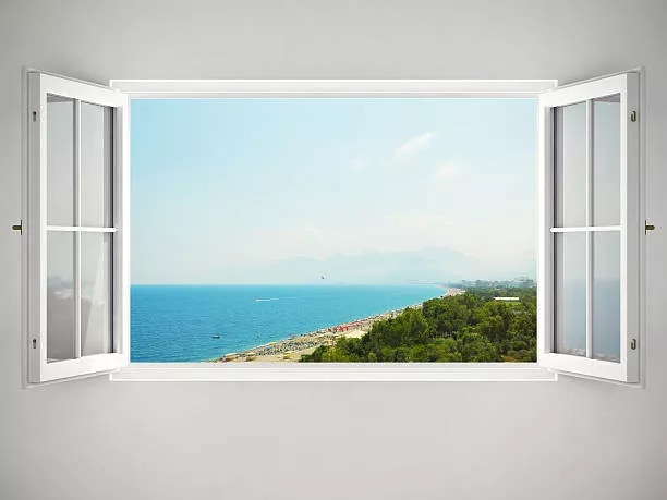 Sea view window decoration - Decorations and interior design