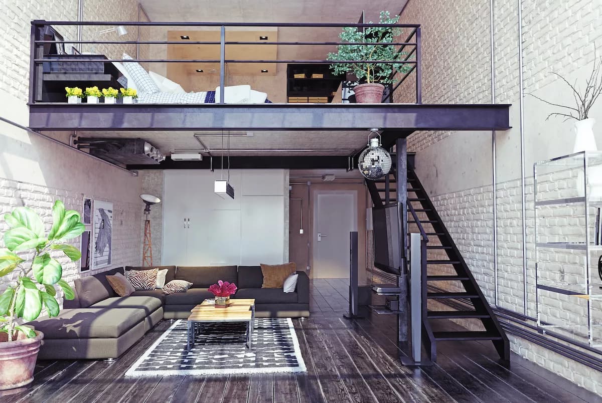 Loft apartments - Decorations and interior design
