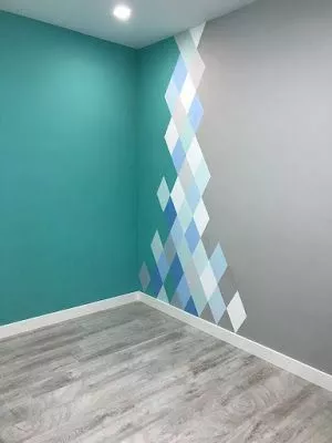 ديكورات نقاشة حديثة إبداع في التنفيذ - ديكورات وتصميم داخلي