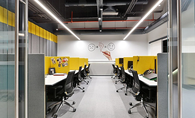 Çağrı merkezi salon dekorasyonları, özgün tasarımlar - Dekorasyonlar ve ic tasarim