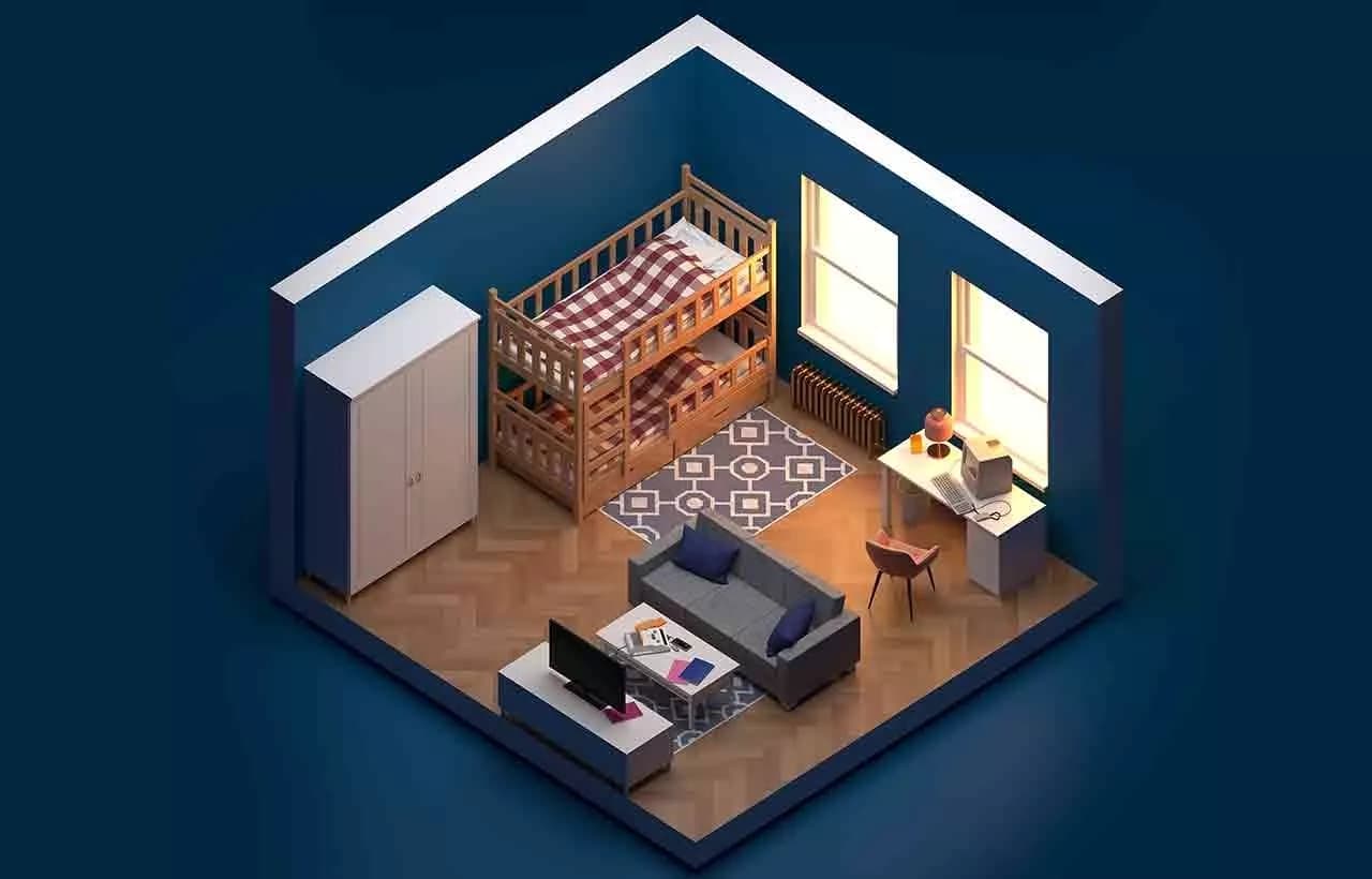 الهامات ديكور لتحويل منزل صغير الى مسكن انيق ومريح - ديكورات وتصميم داخلي