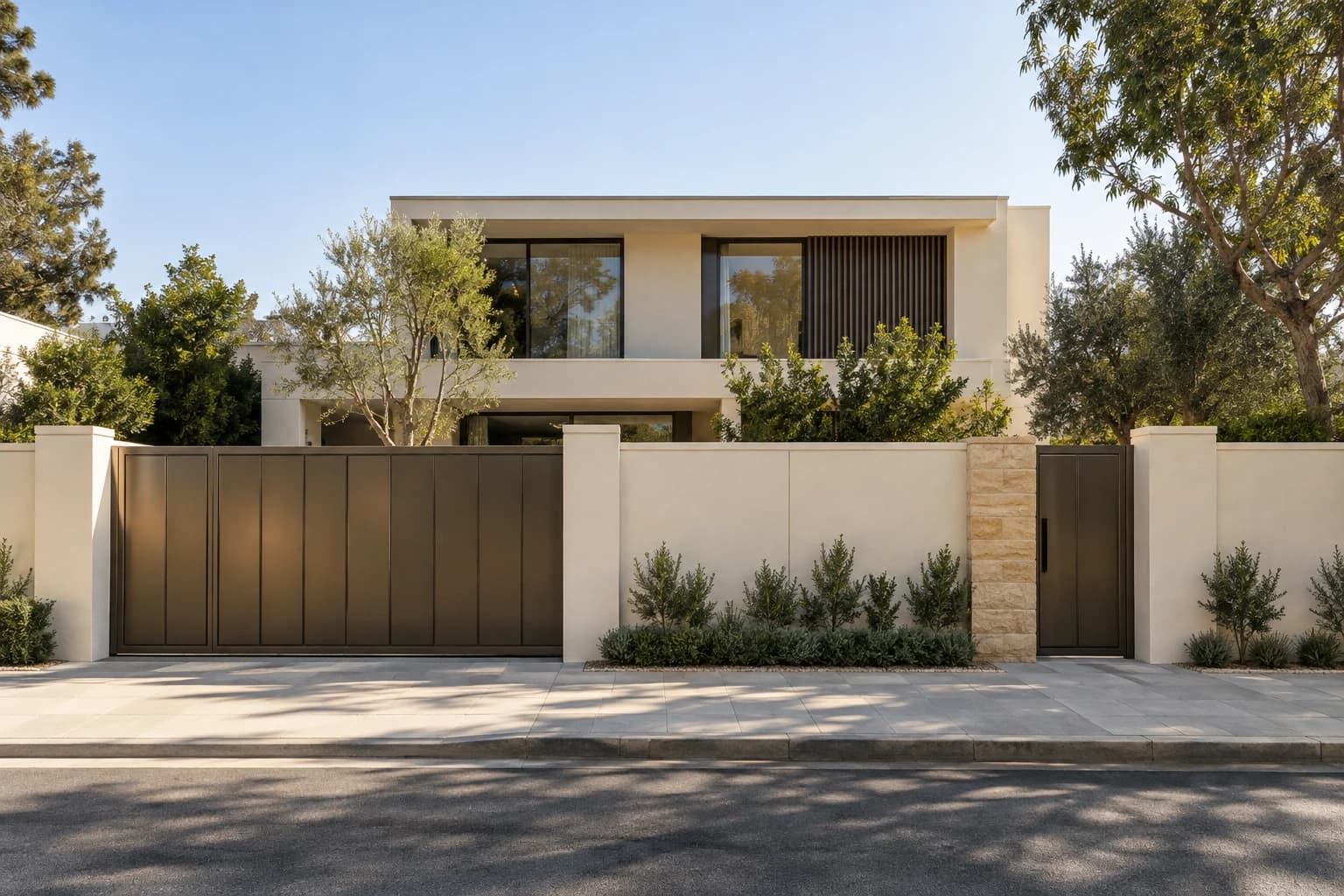 Simple House Fence Ideas: 6 Boundary Wall Designs - Decorations and interior design