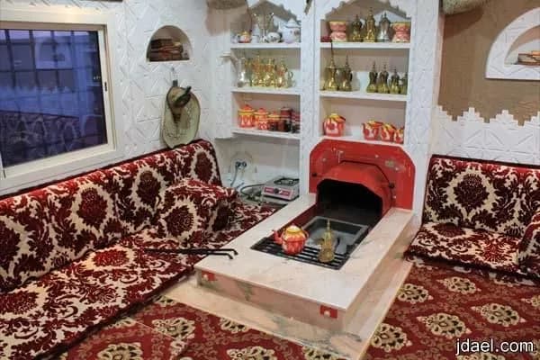 What are the sections that ended in decoration as a result of evolution, changing tastes and concepts - Decorations and interior design