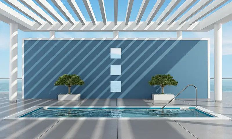 Amazing designs for decorating swimming pools or swimming pools - Villa decoration and villa design
