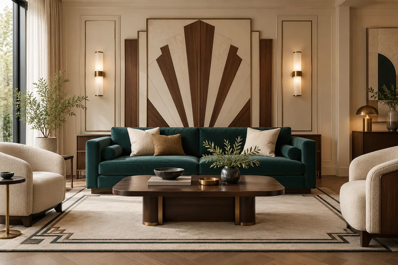 Art Deco Interiors: Features, Materials and Planning Art Deco Interiors: Features, Materials and Planning - Decorations and interior design