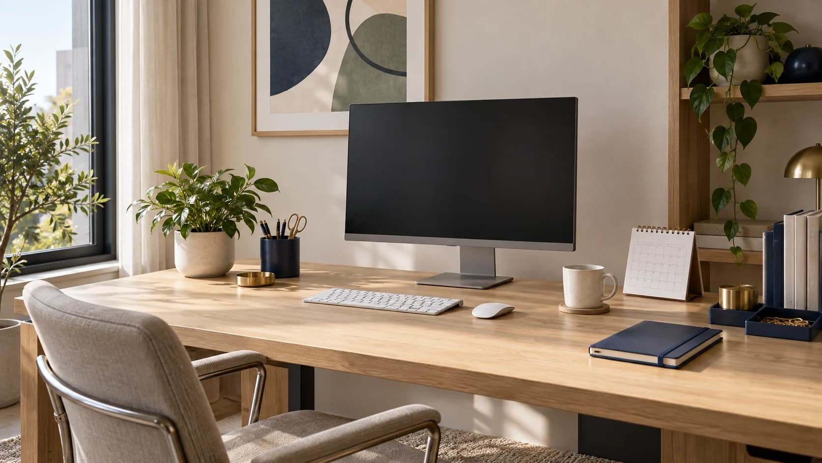 7 Desk Decor Ideas: An Organised, Stylish Workspace 7 Desk Decor Ideas: An Organised, Stylish Workspace - Office decorations and administrative offices