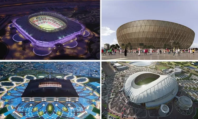 ديكورات ملاعب كأس العالم في قطر 2022 فن التصميم وروعته ديكورات ملاعب كأس العالم في قطر 2022 فن التصميم وروعته - ديكورات وتصميم داخلي