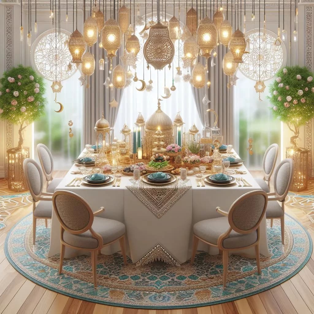 2024 Ramazan Bayramı için yemek dekorasyonunun düzenlenmesi 2024 Ramazan Bayramı için yemek dekorasyonunun düzenlenmesi - Dekorasyonlar ve ic tasarim