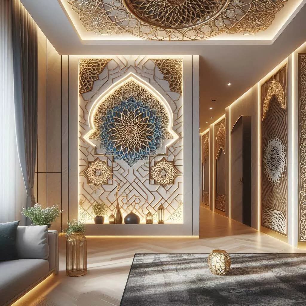 ديكور محراب سعودي منزلي ديكور محراب سعودي منزلي - تصميم داخلي منازل وديكور شقق