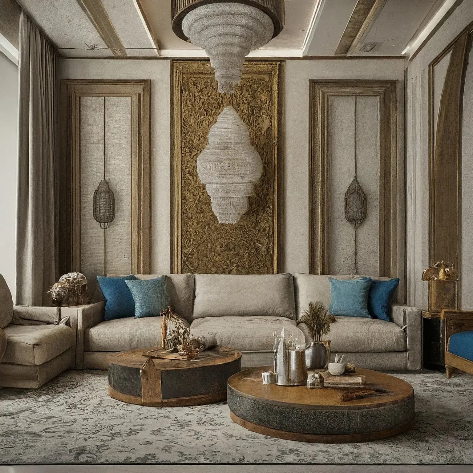 Suudi oturma odası dekorunu seçkin bir yer haline getirin Suudi oturma odası dekorunu seçkin bir yer haline getirin - Oturma odasi tasarimi ve salon dekorasyonu