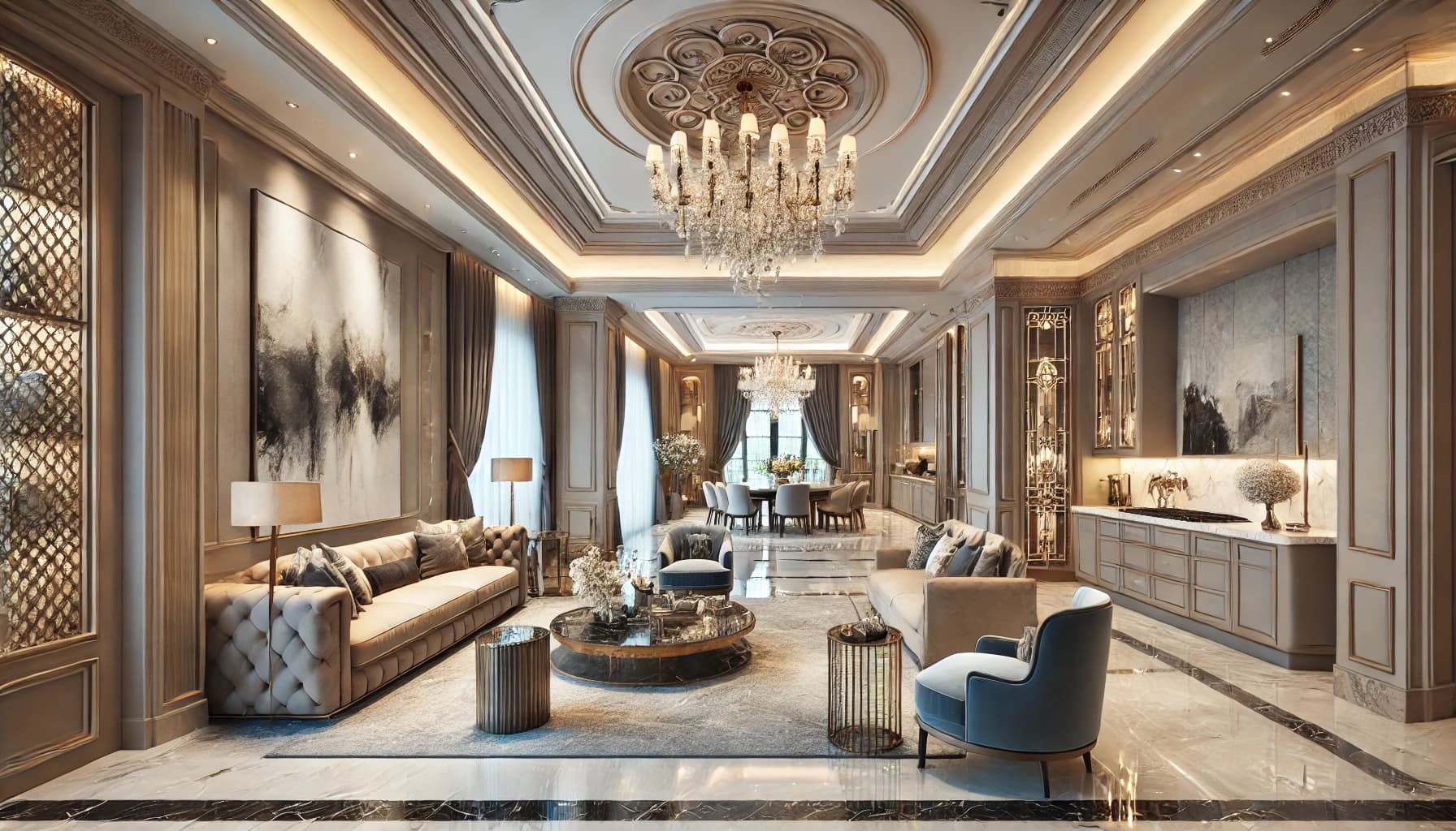 Comprehensive plan for a villa decoration project - implementation steps Comprehensive plan for a villa decoration project - implementation steps - Villa decoration and villa design