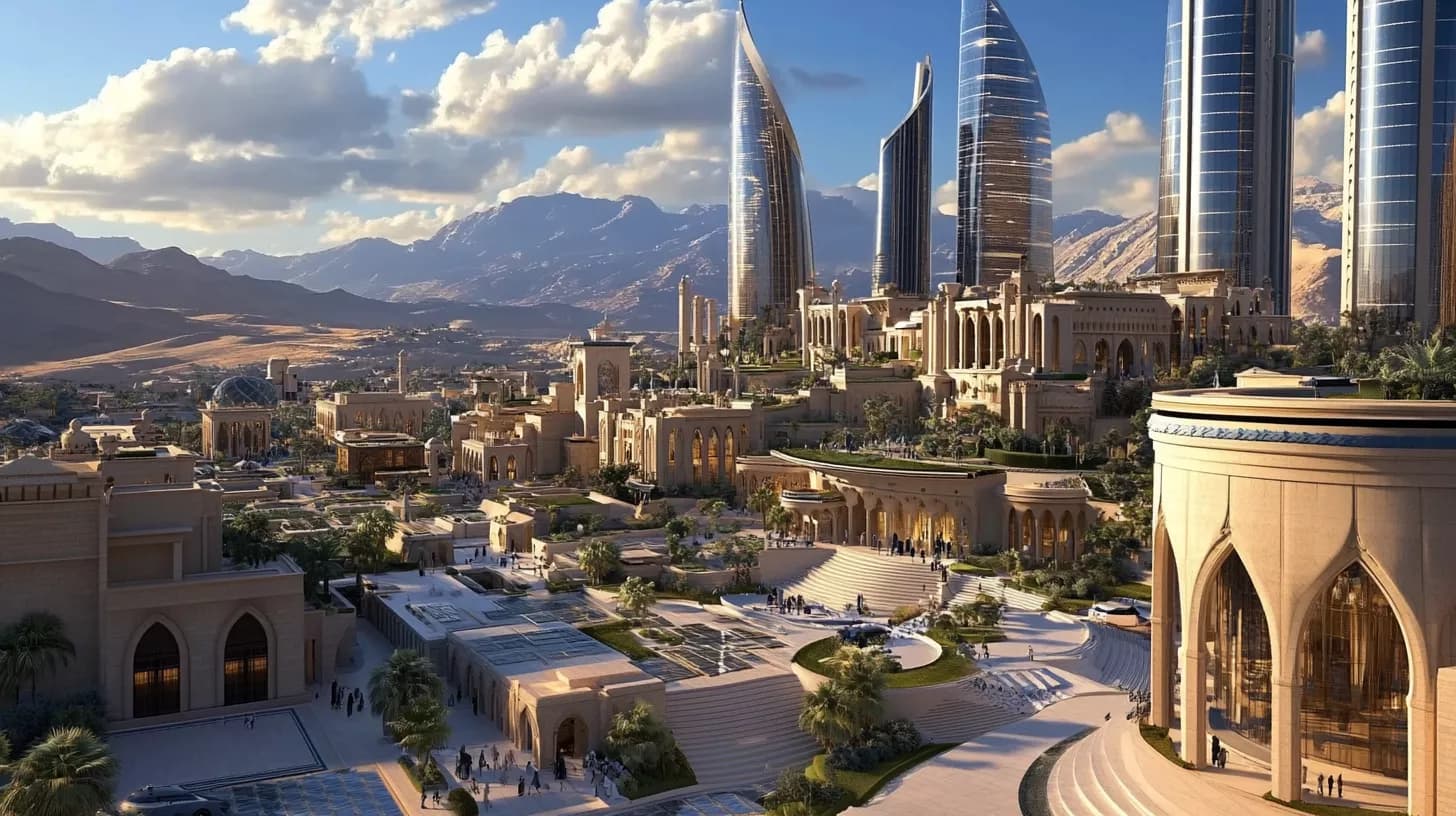 Saudi Architecture: Between Heritage and Modernity: How Vision 2030 is Reshaping the Urban Landscape Saudi Architecture: Between Heritage and Modernity: How Vision 2030 is Reshaping the Urban Landscape - Decorations and interior design