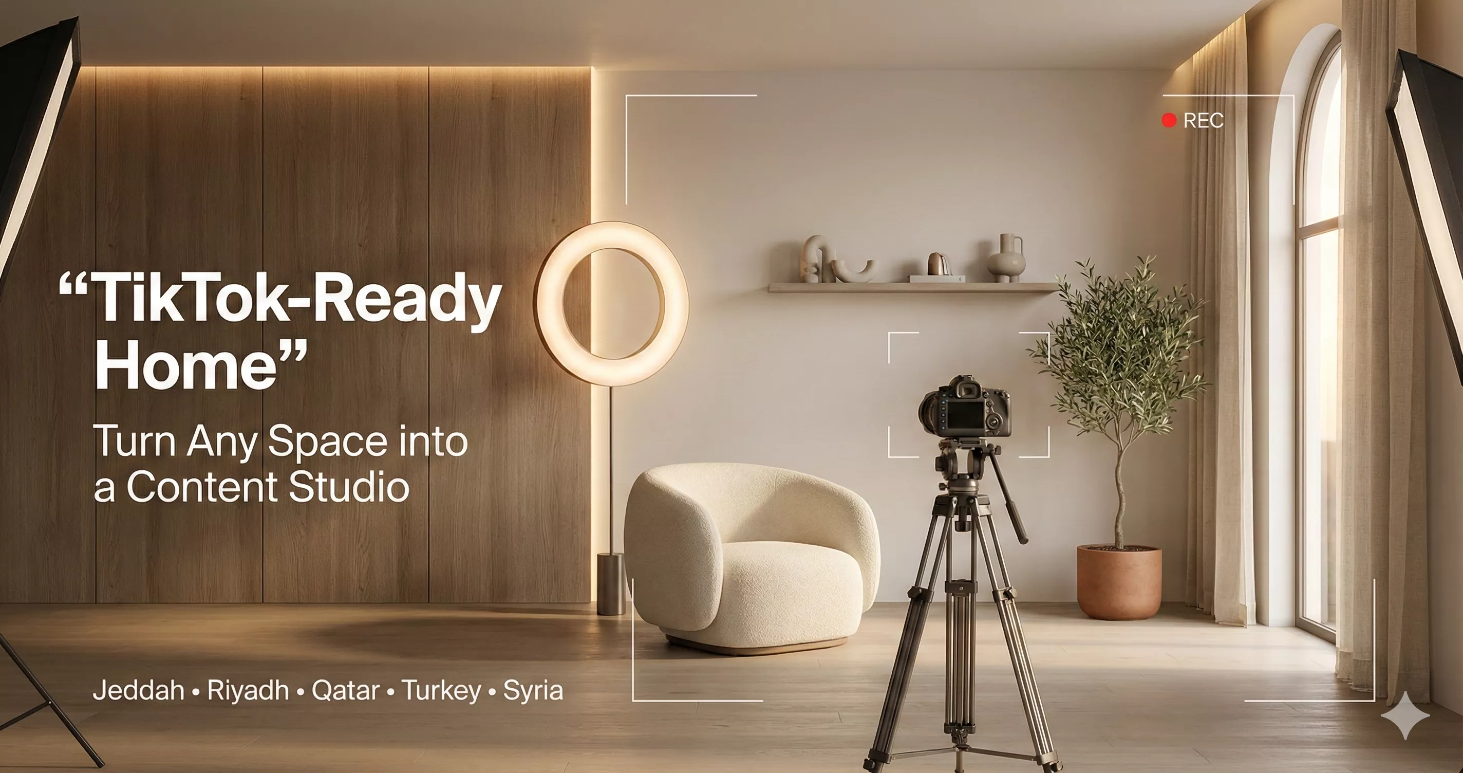 TikTok-Ready Home Guide: Transform Any Space Into a Content Platform (Jeddah, Riyadh, Qatar, Turkey, Syria) TikTok-Ready Home Guide: Transform Any Space Into a Content Platform (Jeddah, Riyadh, Qatar, Turkey, Syria) - Decorations and interior design