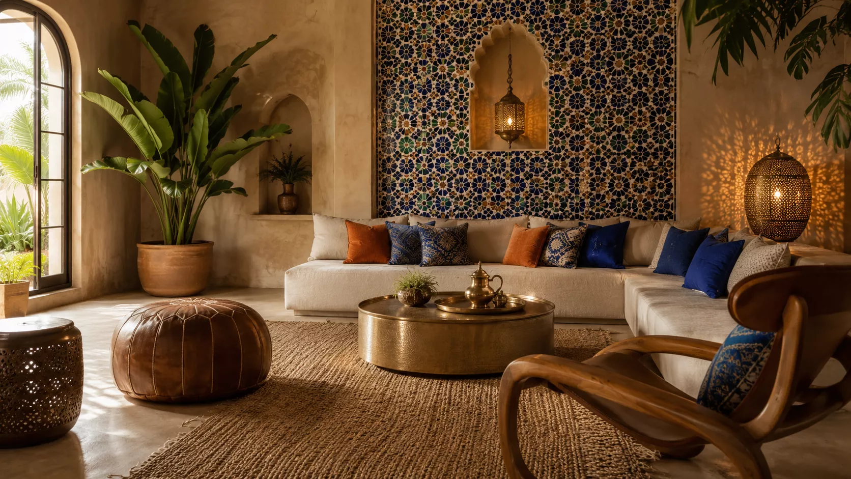 The 70-20-10 rule for combining Moroccan and Brazilian decor