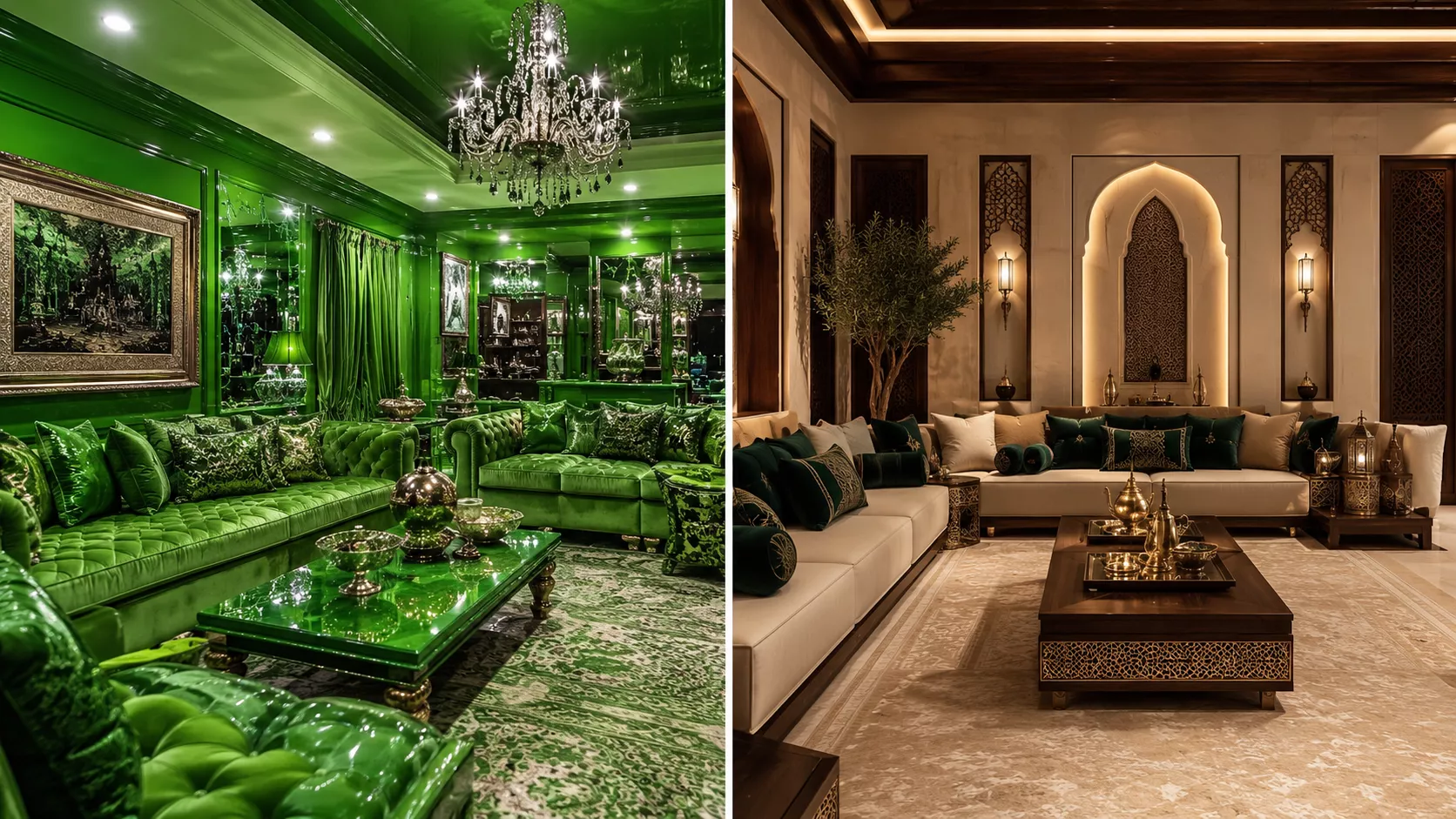 Mistakes in using the color green in the council's decor