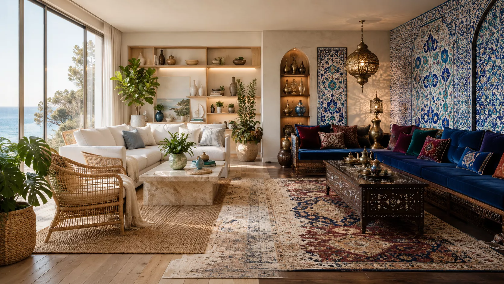 Comparing Turkish and Australian styles in luxury interior design