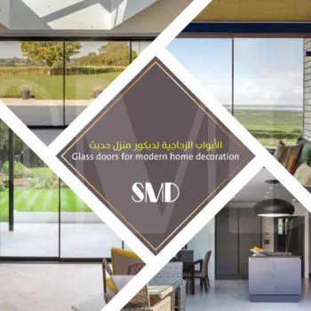 Glass doors for modern home decor