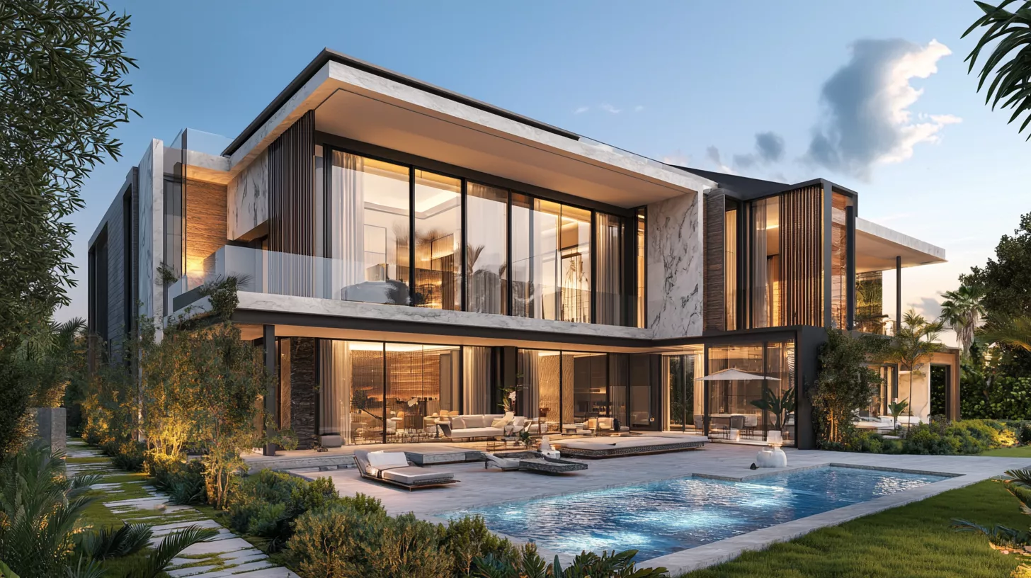 تصميم داخلي ومعماري فاخر بالذكاء الاصطناعي في الرياض وجدة | حلول متكاملة من الفكرة إلى التنفيذ تعكس فخامتك وتضمن استثمارًا ذكيًا طويل الأمد