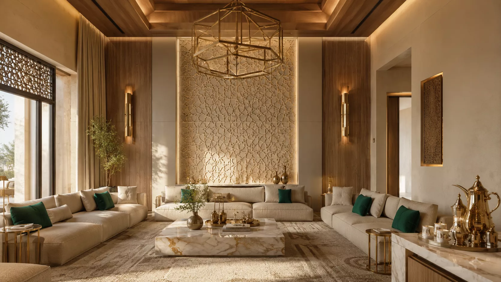 الدوحة وجبال الألب في بيت واحد: حوار الطراز القطري المعاصر والتصميم السويسري