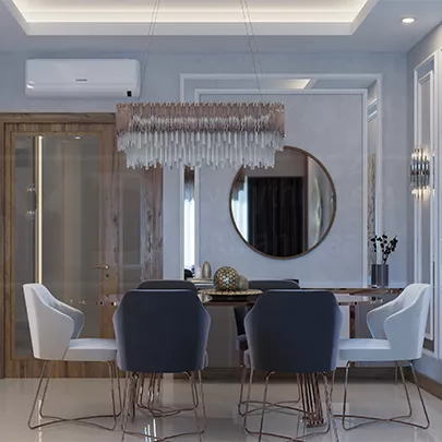 تصميم غرفة معيشة وديكور صالات