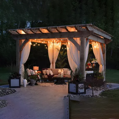 اللاند سكيب وديكورات الحدائق